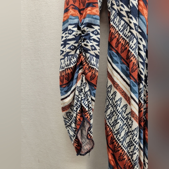 About a Girl Open Front Cardigan Size Medium Multicolored Pattern - Picture 5 of 6